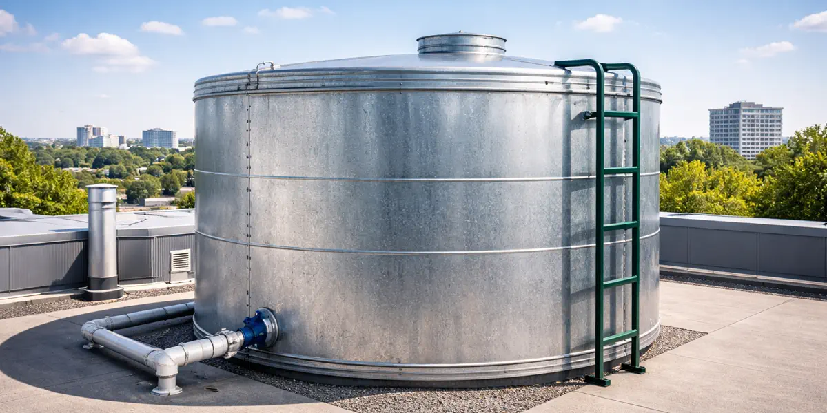Water Tank Cleaning in Spring